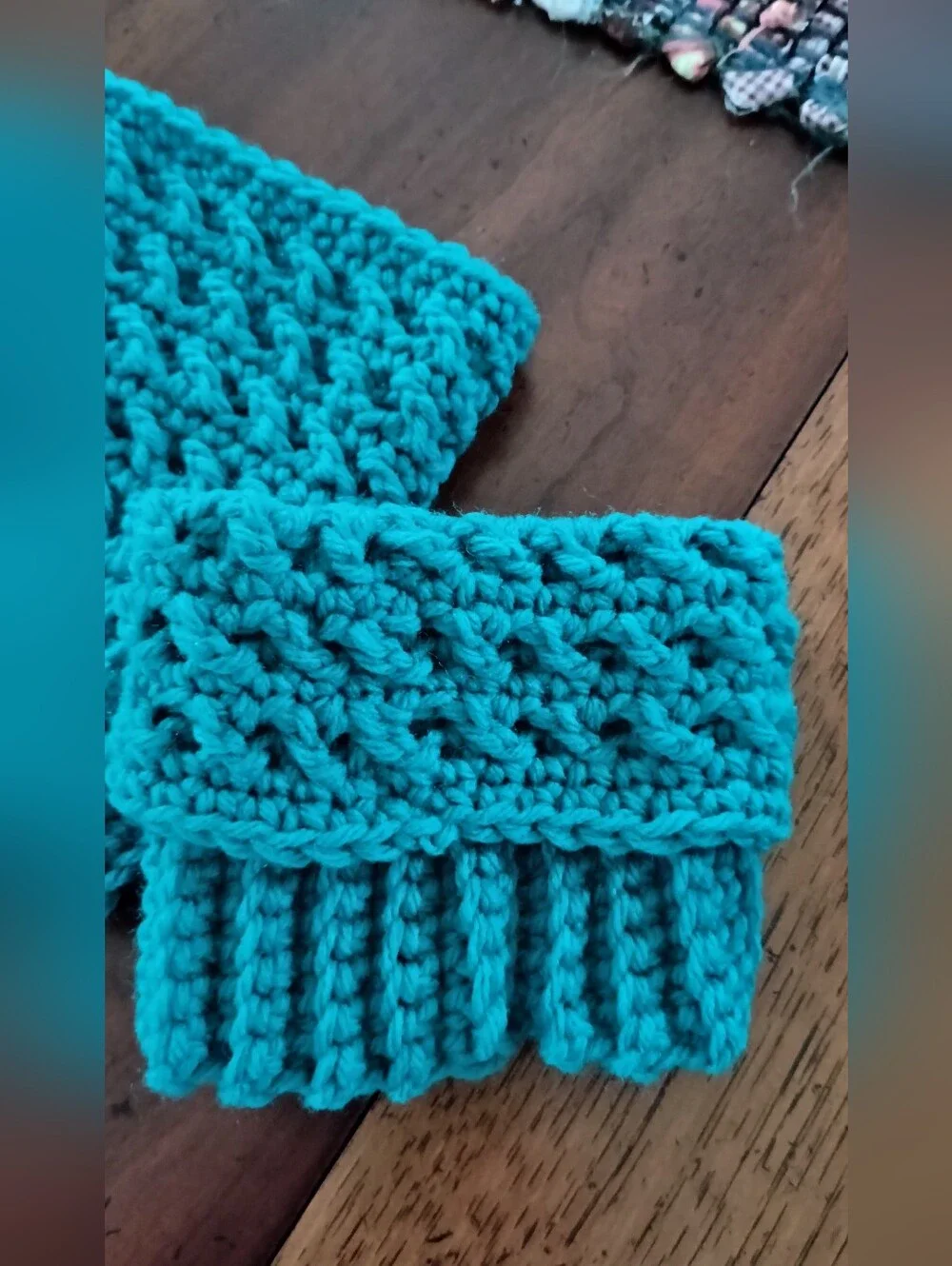 Handmade Crochet Boot Cuff Set